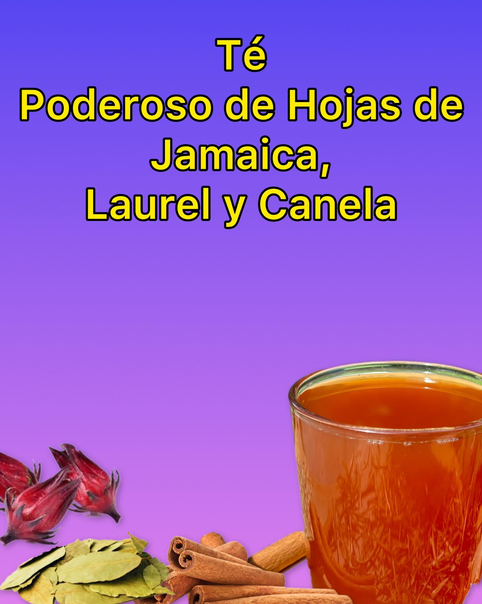TE PODEROSO de Hojas de Jamaica, Laurel y Canela - Wowug